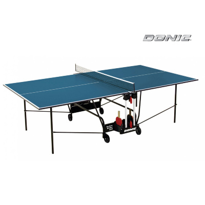 Теннисный стол Donic Indoor Roller 400 синий Размер стола: 274 х 152,5 х 76см 
Производство:Германия 