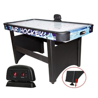 АЭРОХОККЕЙ &quot;DFC BLUE ICE PRO&quot;, 152 СМ, 5 ФТ Размеры стола: 152,4 x 76,2 x 77,5 см
Поддув: есть
Питание:	от сети, 220В
